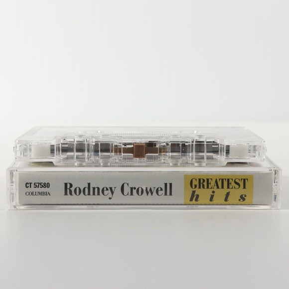 Rodney Crowell Greatest Hits (Cassette Tape, 1993, Columbia) CT-57580 - Picture 3 of 5